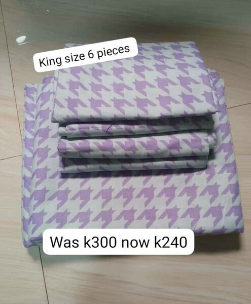 A set of beautiful and soft bed linen