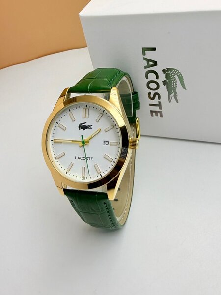 Montre Lacoste Verte Élegante