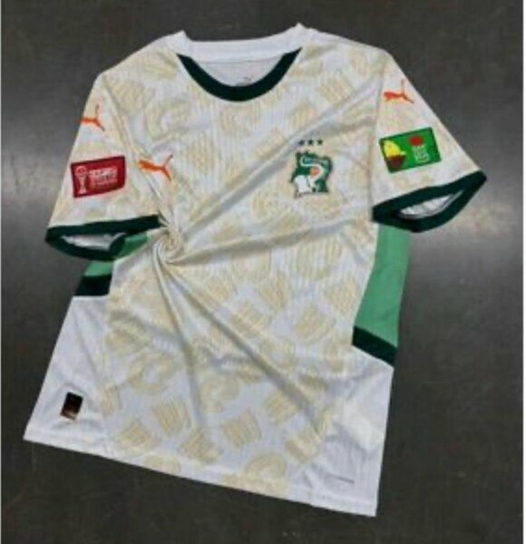 Maillot Côte d'Ivoire blanc