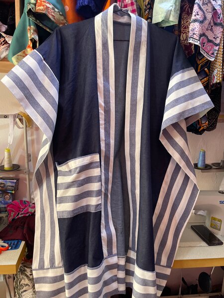 Kimono pagne coton chic