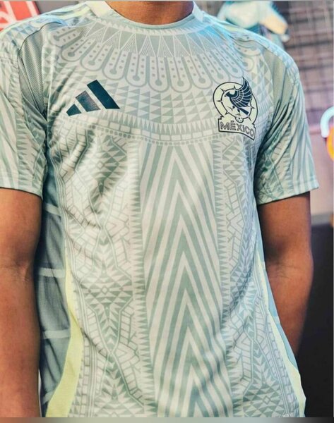 Maillot Mexique écussons en gomme version pro