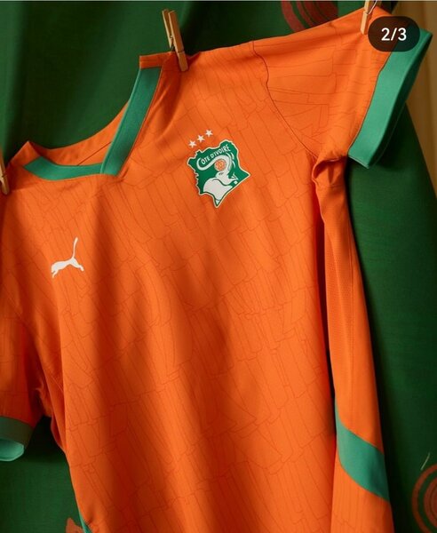 Maillot pro côte d'ivoire