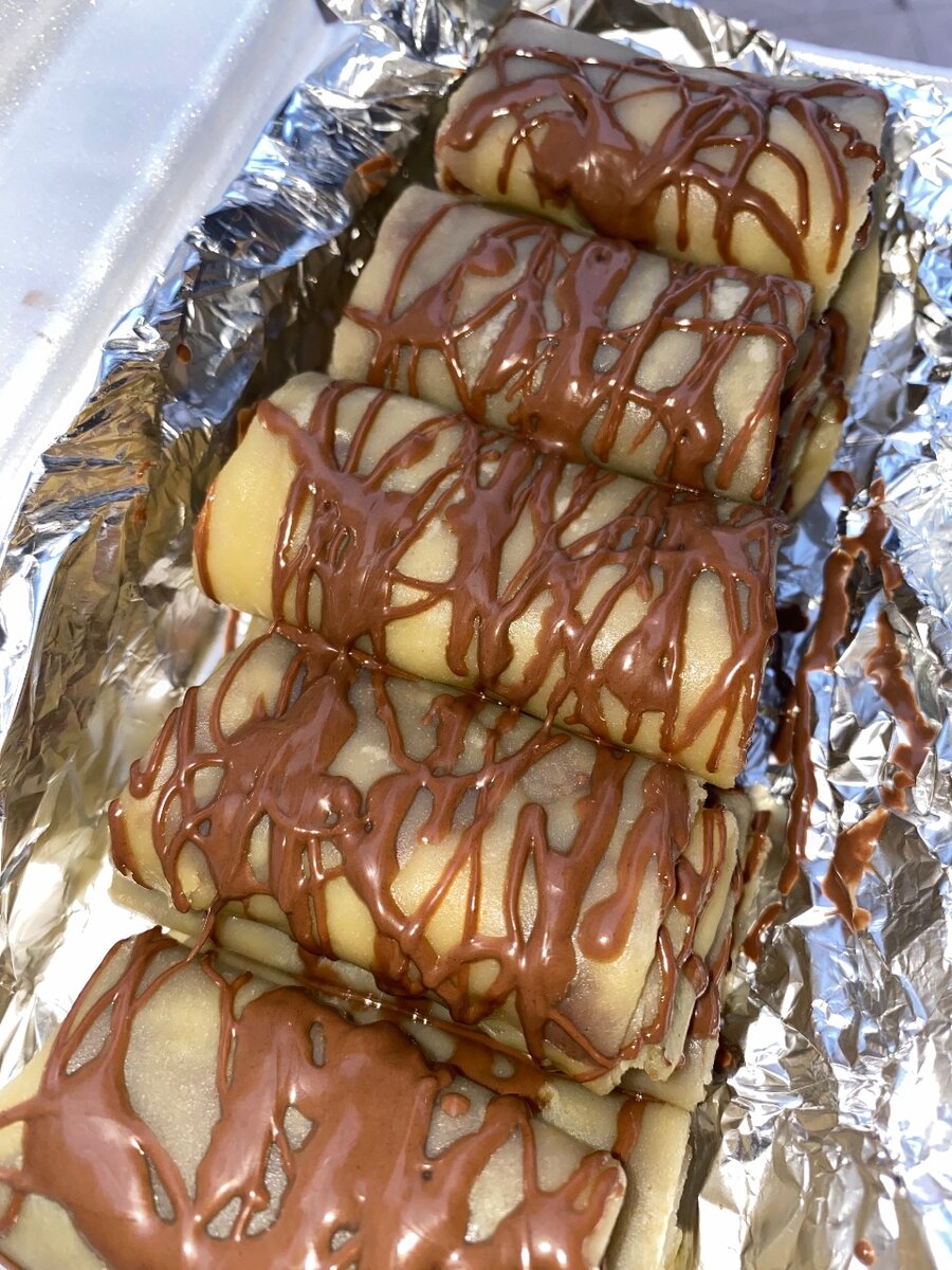 Crêpes sucrées au chocolat