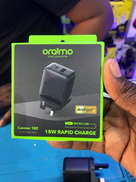 Oraimo 18W dual Ports Charger