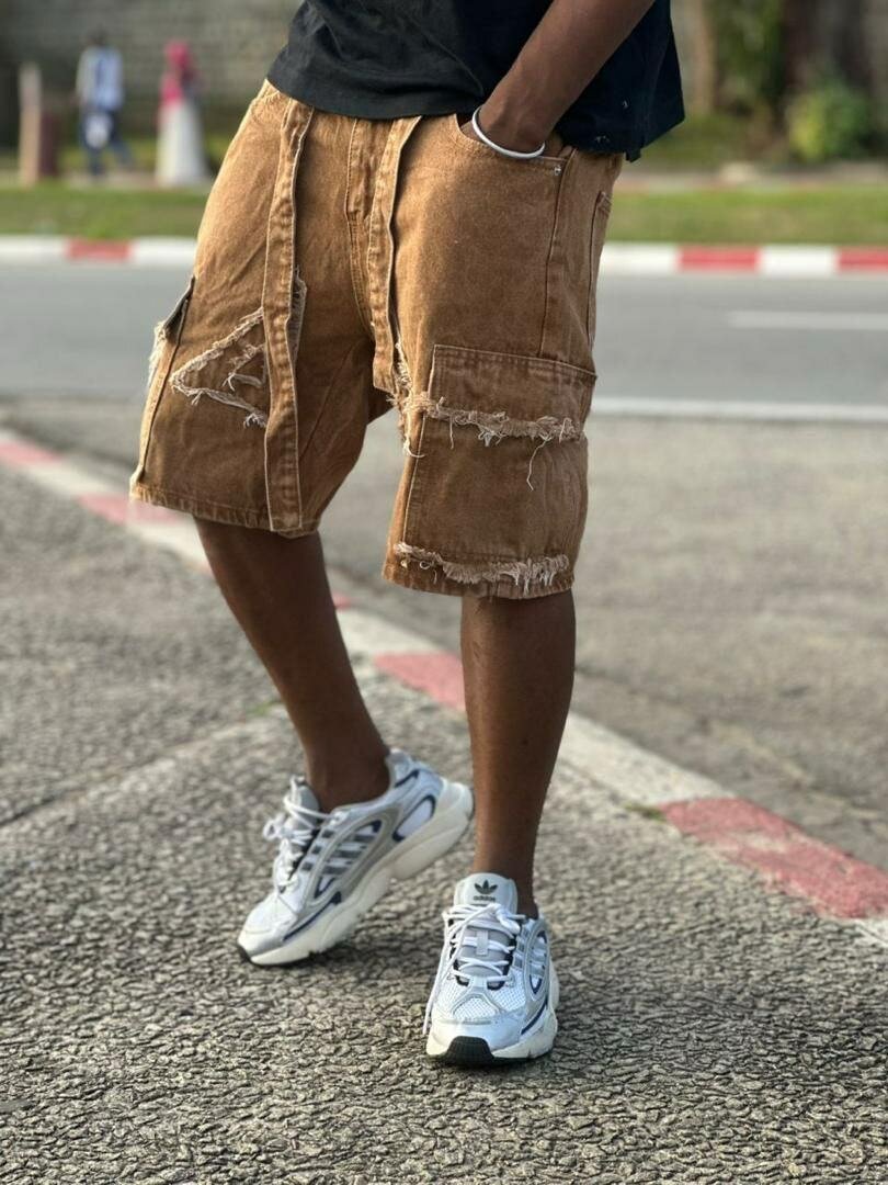 Shorts en jean décontracté