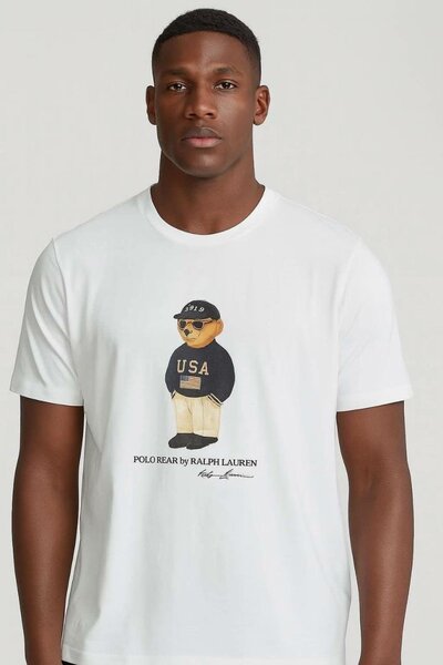 T-shirt homme Polo Bear