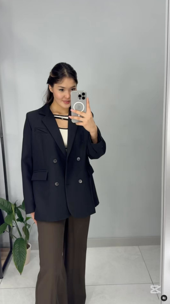 Пиджак  черный