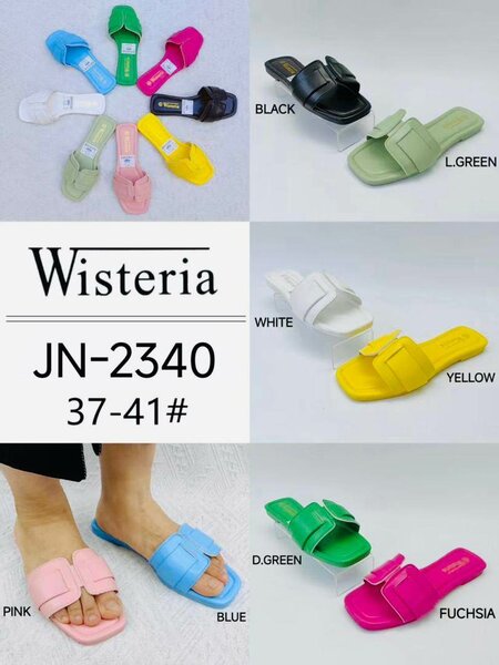 Sandales colorées Wisteria