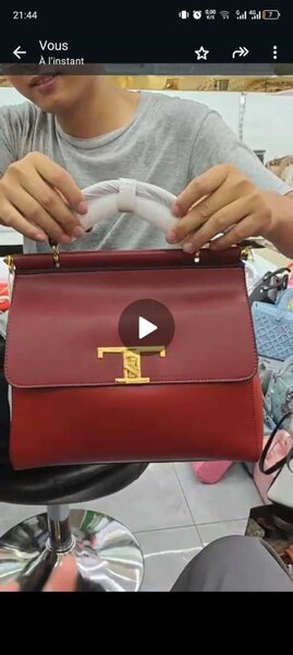 Sac à main en cuir élégant