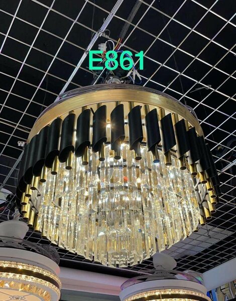 Luxury fan with light