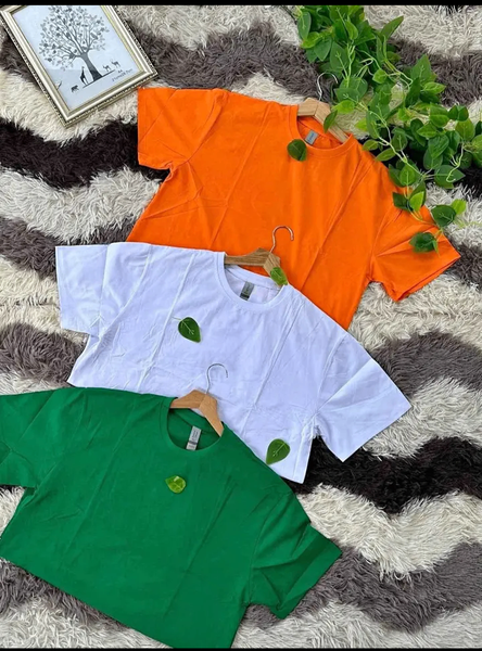 T-shirt en coton coloré