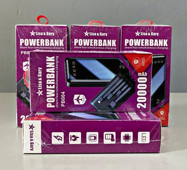Original Lisa & Gary 20000Mah Power bank