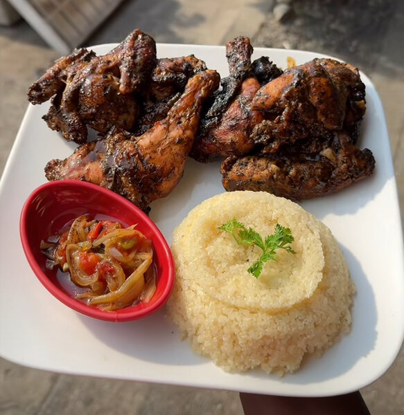 Poulet braisé savoureux