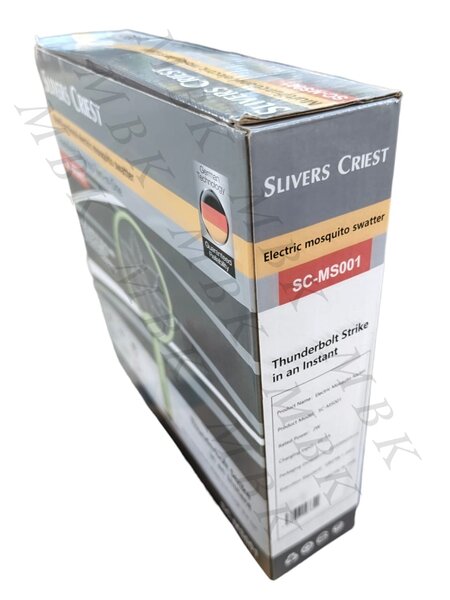Racquet anti-moustiques électrique Slivers Criest SC-MS001