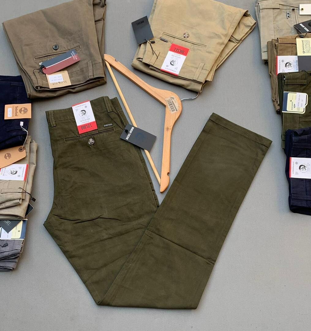 Pantalons Chino Hommes Élégants