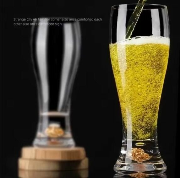 Verres à bière acrylique