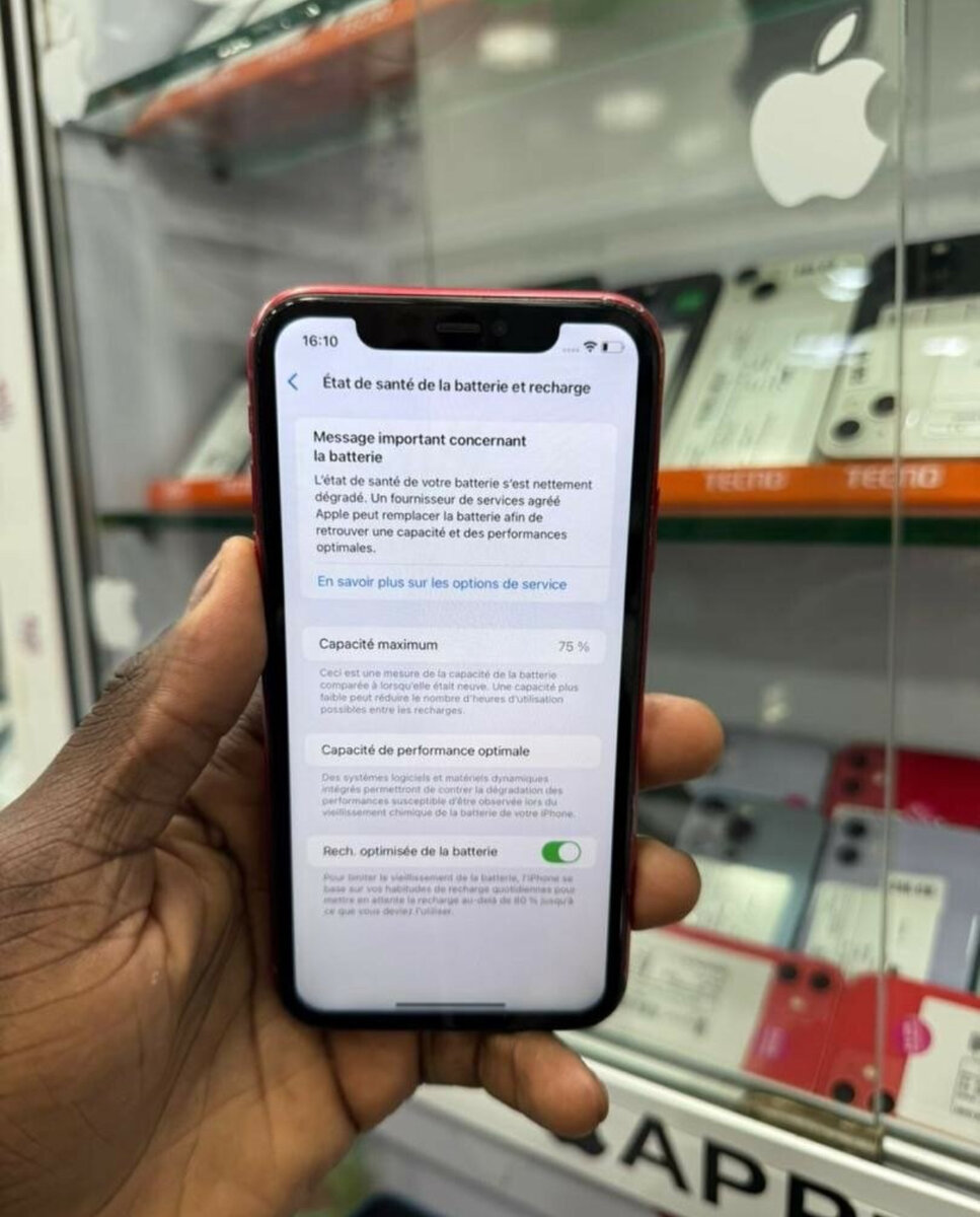 iPhone 11 Rouge Déverrouillé