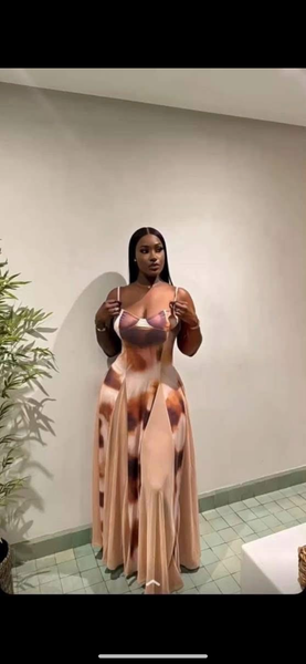 Robe longue élégante bohème