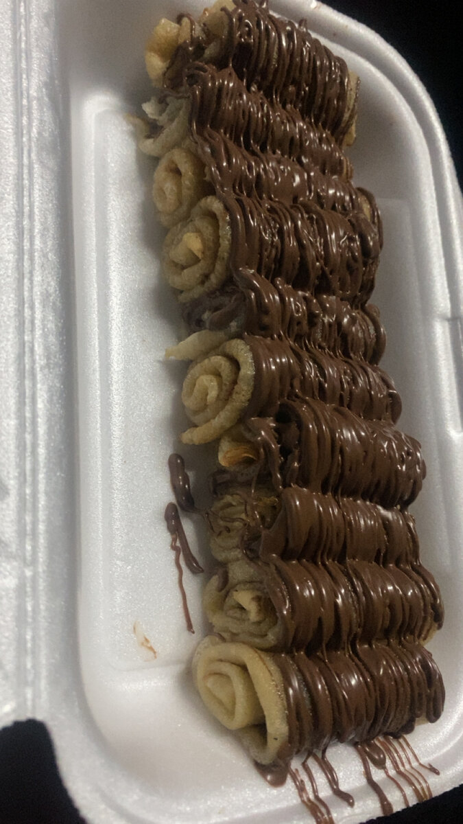 Délicieux roulés chocolatés