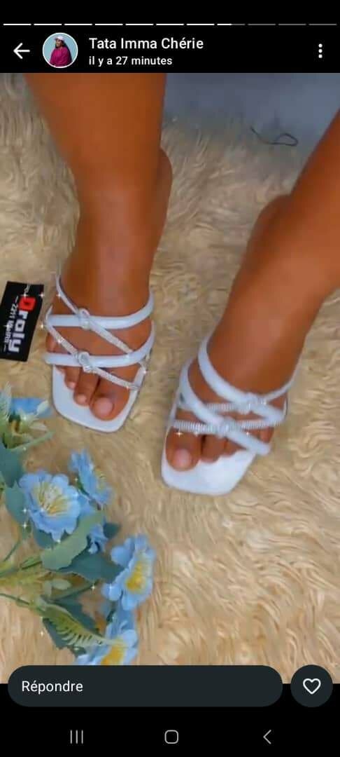 Sandales à Talons Bijou