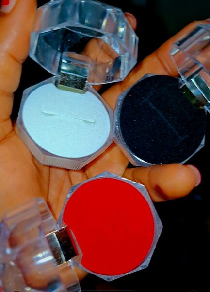 Boitier de bague en cristal