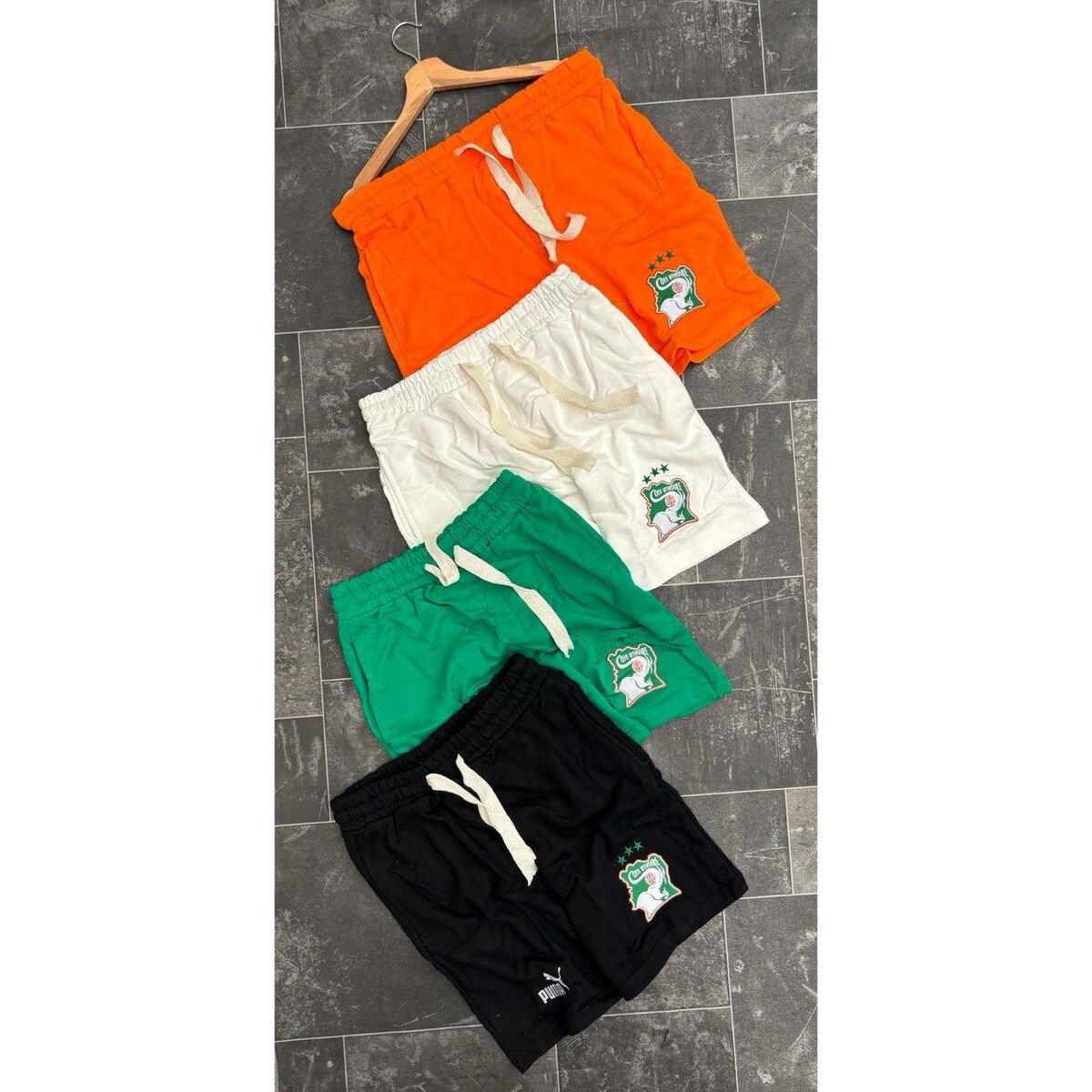 Shorts de sport colorés
