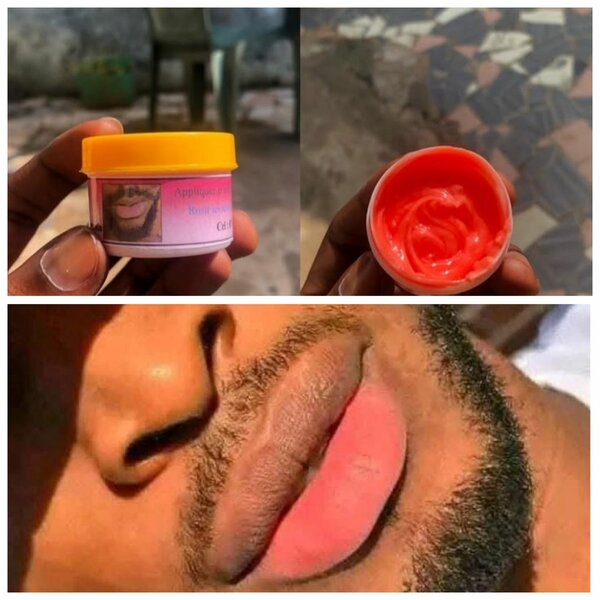 Crème de lèvres rose