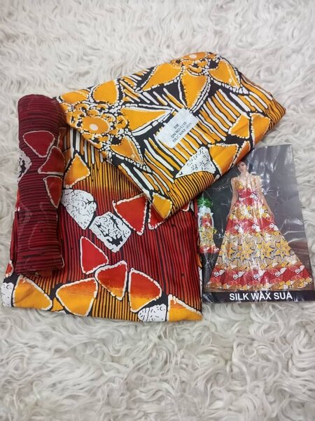 Tissu Wax Africain Coloré