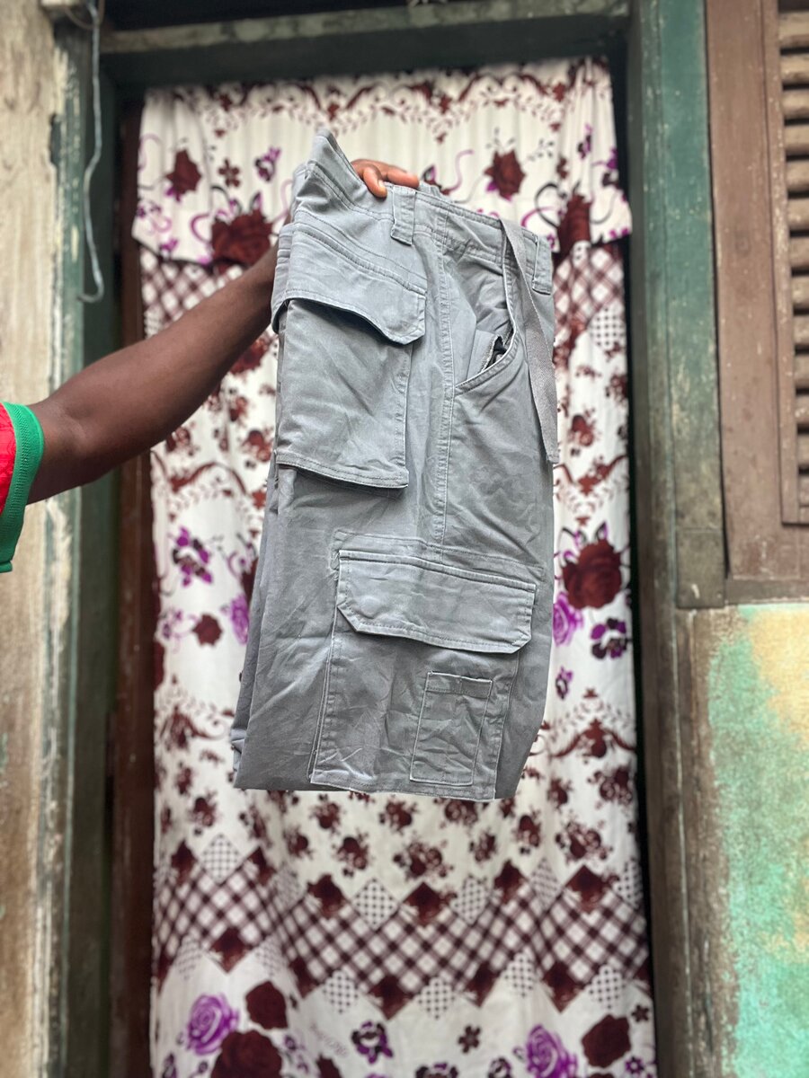 Cargo pants gris pour homme