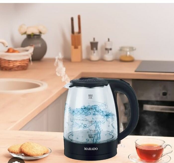 Marado Glass kettle 2.0 Litres