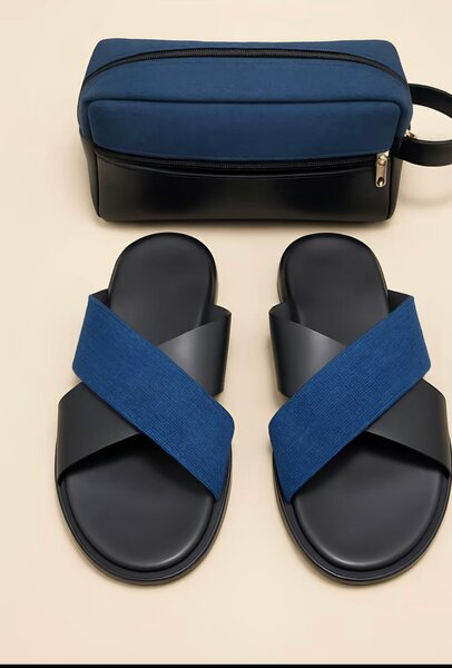 Sandales élégantes homme sac