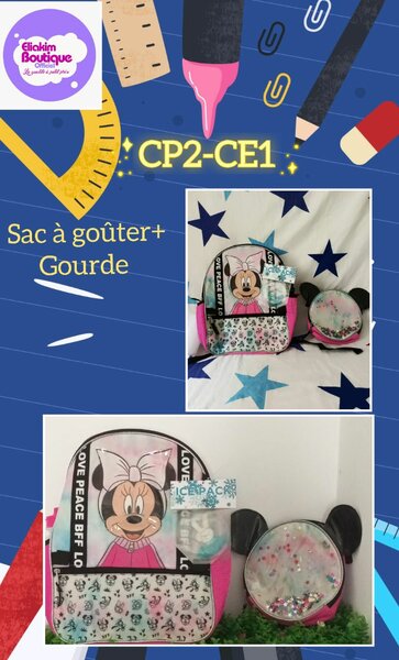 Sac à goûter Minnie enfant