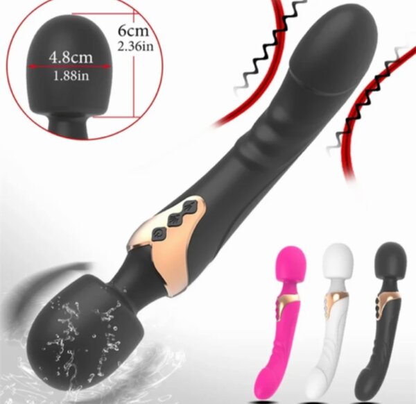 Vibromasseur flexible puissant