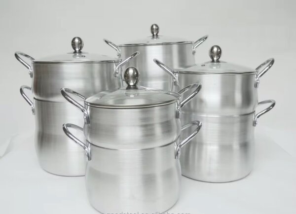 Cocotte Vapeur Inox 5L