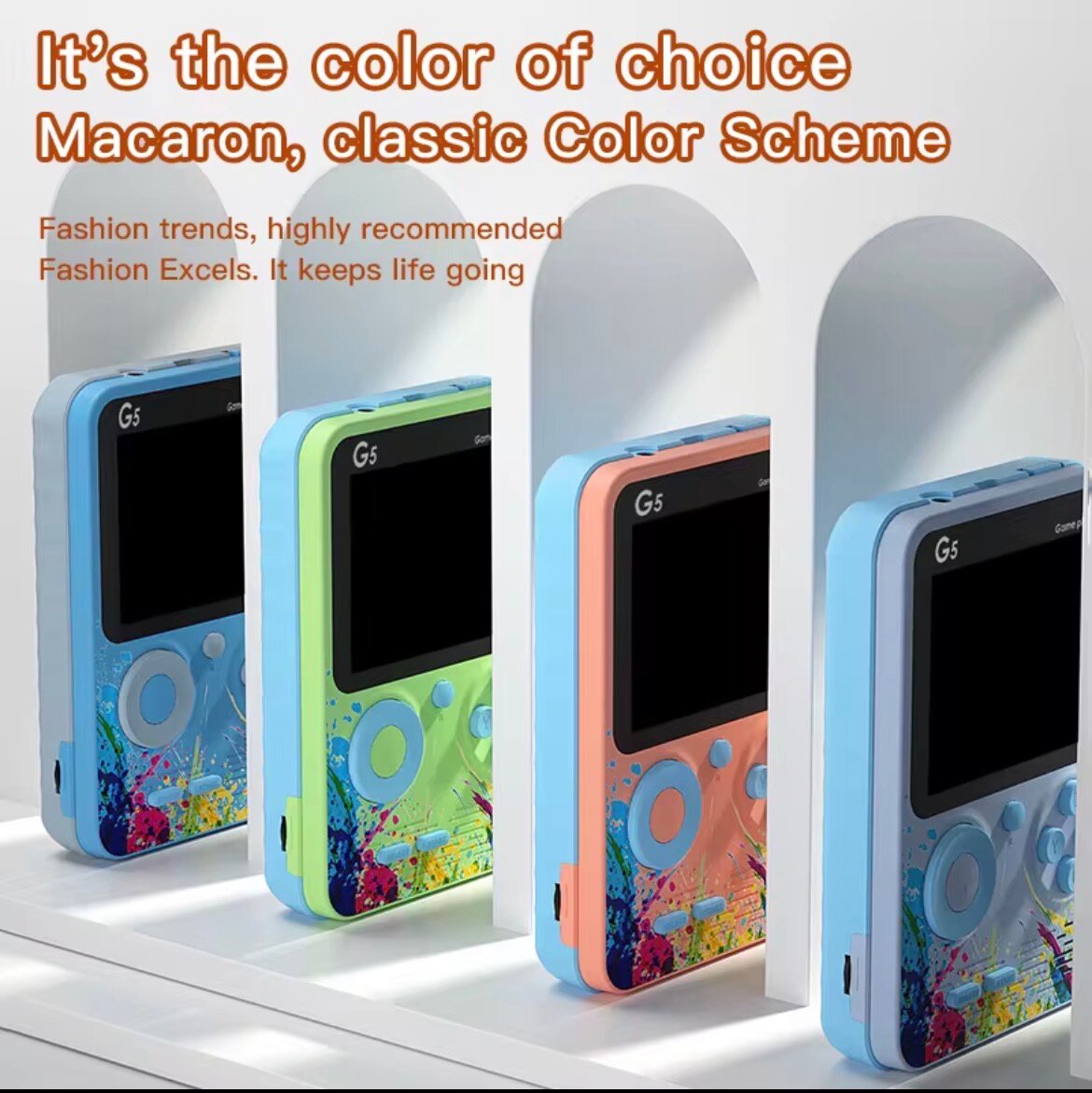 Console de jeu portable rétro