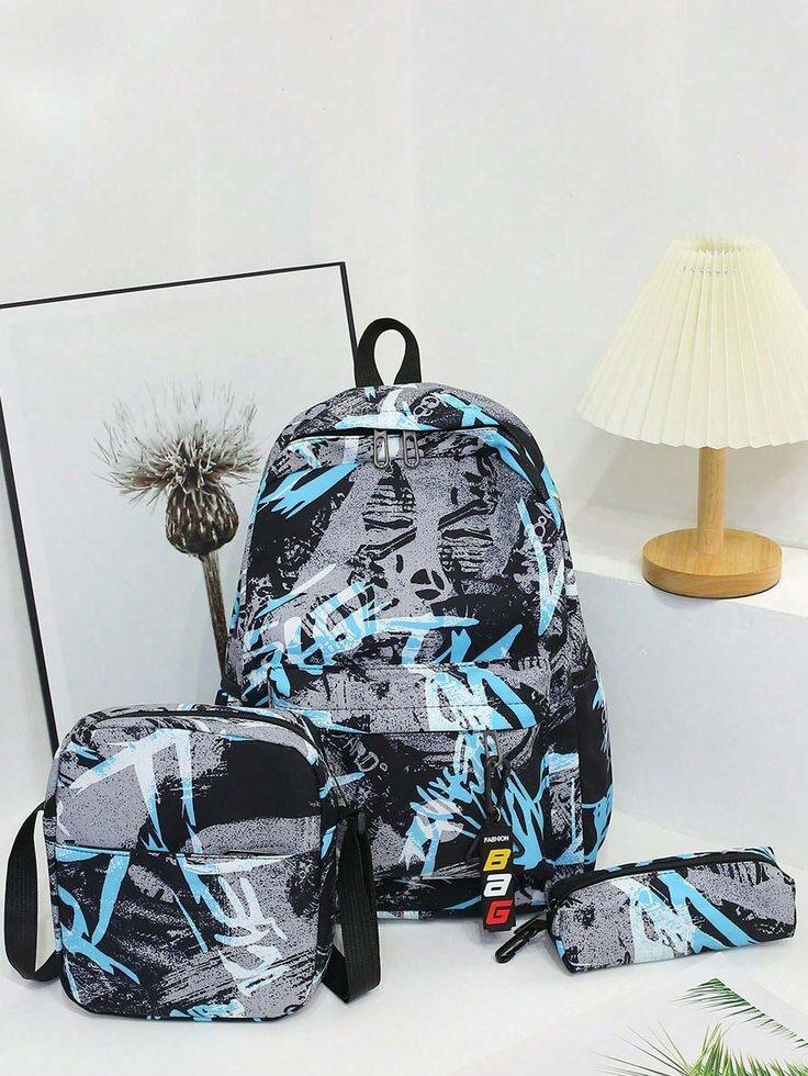 Ensemble sac à dos graffiti