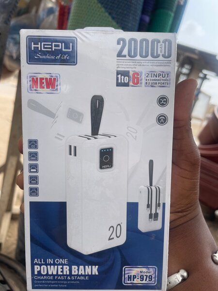 Power Bank 20000mAh - Charge Rapide et Stable