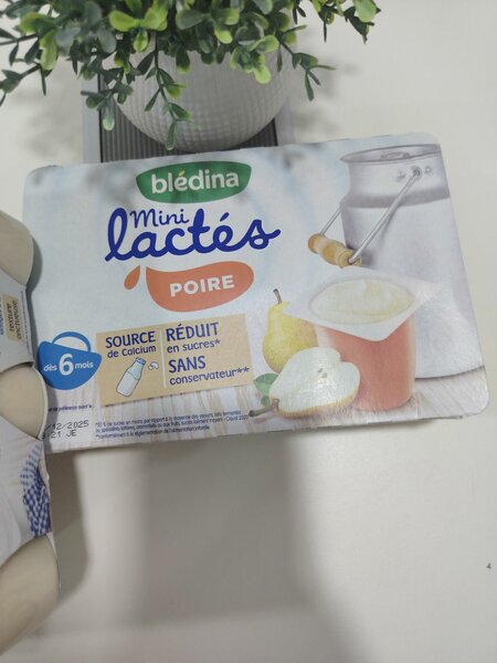 Blédina Mini Lactés Poire