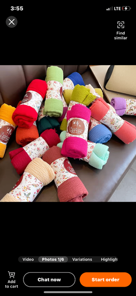 Crinkle cotton scarfs/ hijabs