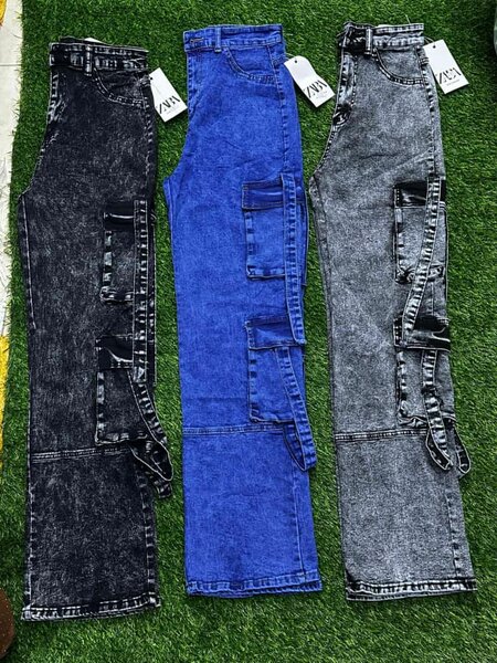 Jeans cargo homme moderne