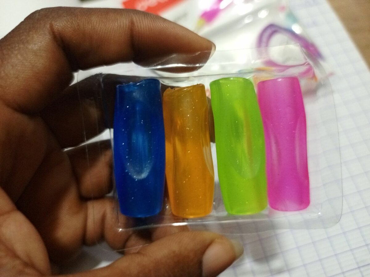 Manchons ergonomiques colorés