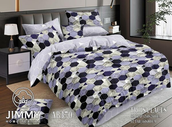 Parure de lit Jimmy Hexagone