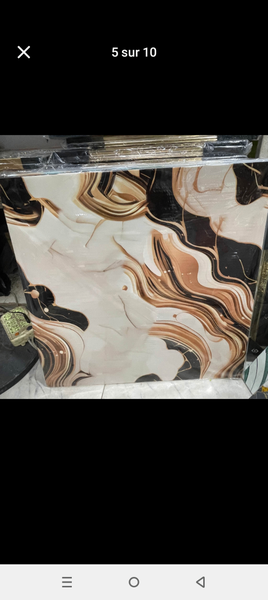 Carrelage effet marbre élégant