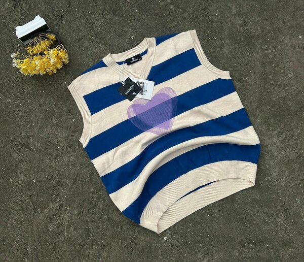 Chic Débardeur à Rayures