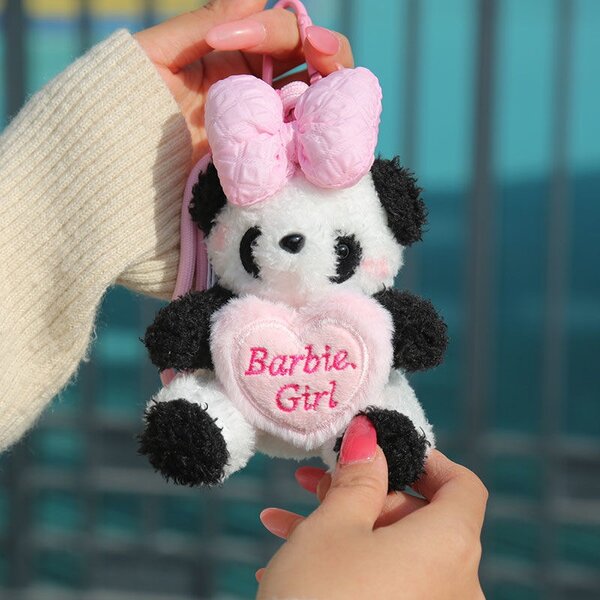 可爱熊猫钥匙链