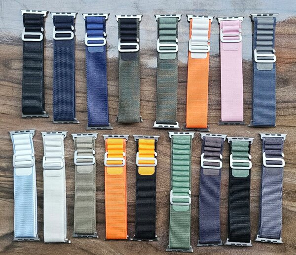 Bracelets en nylon colorés