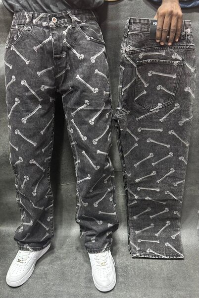 Jeans homme gris décontractés