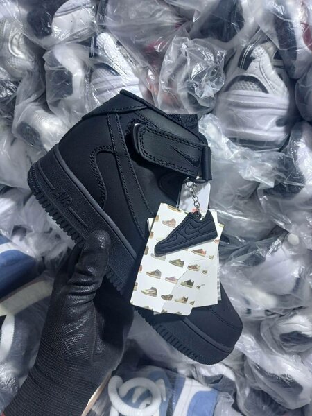 Sneakers montantes noires