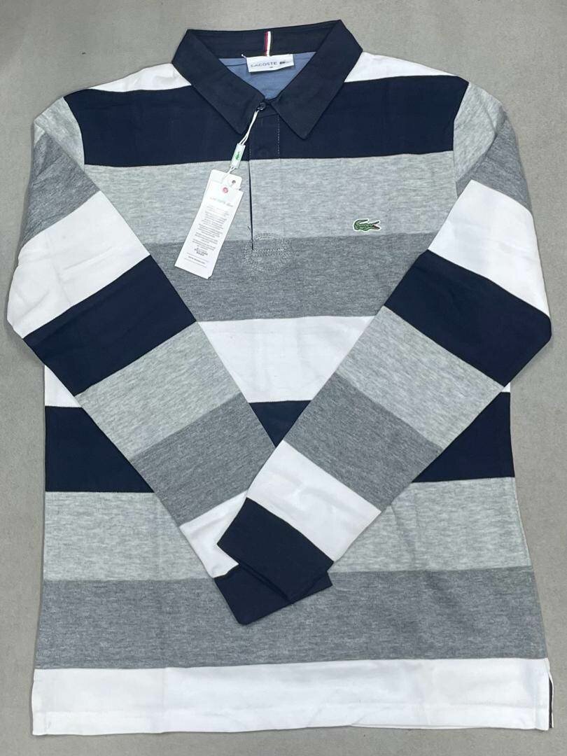 Polo à rayures pour homme