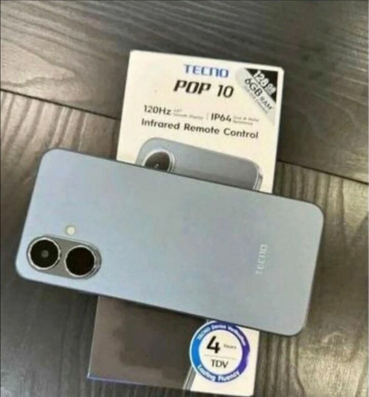 Tecno Pop 10 64GB 4G Smartphone